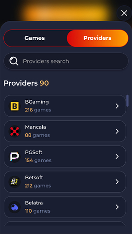 Oro Casino Game Developers