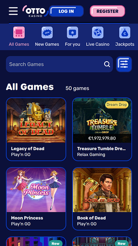 Otto Kasino Mobilspel