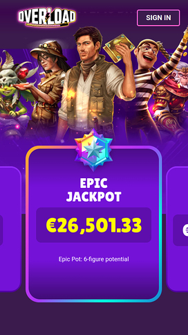 Overload Casino Mobile Jackpot