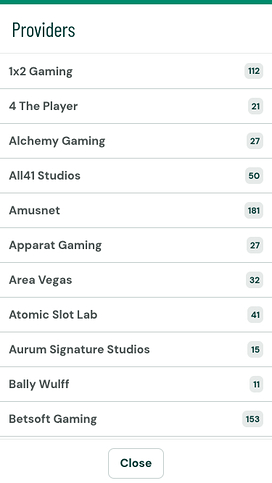 Paf Casino Mobilspelutvecklare