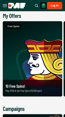 Paf Casino Mobilkampanjer