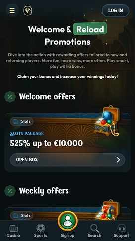 Palm Casino Mobile Promotions
