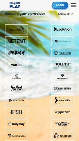 ParadisePlay Casino Game Developers