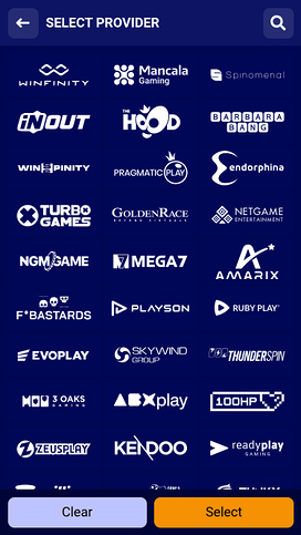 Desarrolladores de juegos móviles de PariPesa Casino
