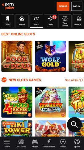 PartyPoker Mobile Games