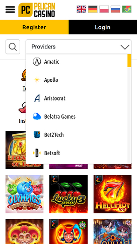 Pelican Casino Mobile Game Developers