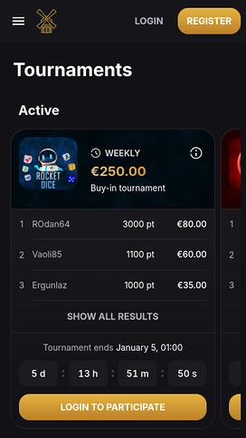 PepperMill Casino Mobile Tournaments