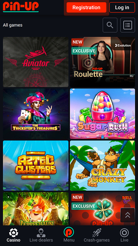 Pin Up Casino Mobile Games