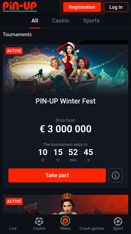 Pin Up Casino Mobile Tournaments