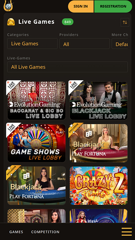 Play Fortuna Casino Mobile Live Dealer