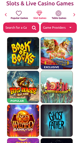 Play Kasino Mobile Games