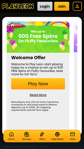 Play Leon Casino Mobile Promotions