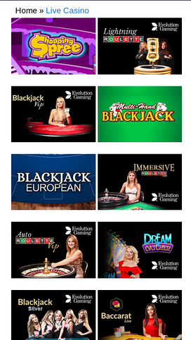 Play UK Casino Mobile Live Dealer