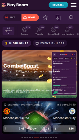 Playboom Casino Mobile Sports