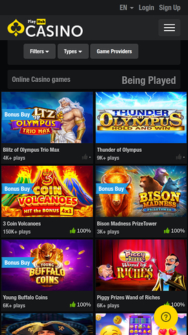 Playhub Casino Mobile Jackpot