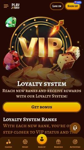 PlayJonny VIP Program