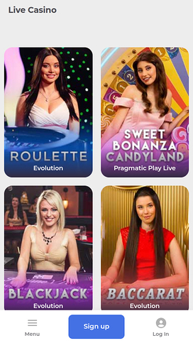 Pledoo Casino Mobile Live Dealer