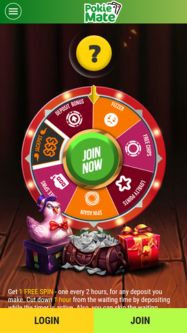 Pokie Mate Casino Mobile Wheel