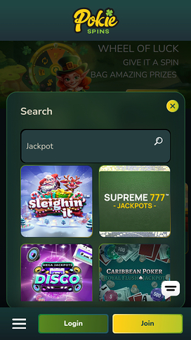 Pokie Spins Casino Mobile Jackpot