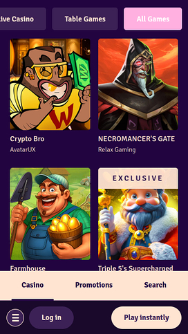 Possu Casino Mobile Games