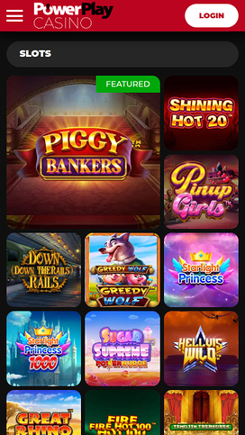 PowerPlay Casino Mobile Games