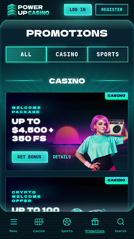 PowerUp Casino Mobile Promotions