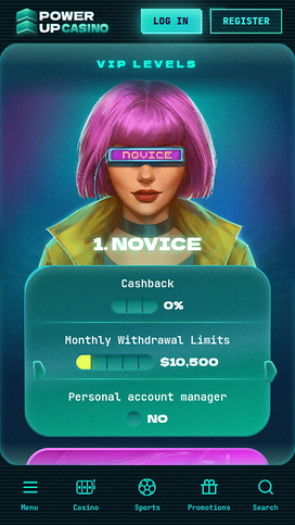 PowerUp Casino Mobile VIP Program