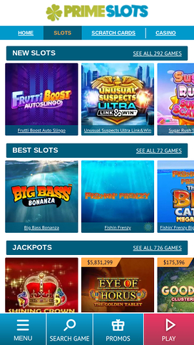 Prime Slots Mobile Games