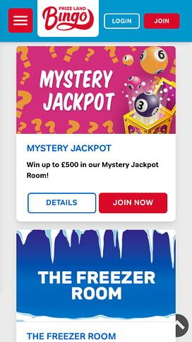 Prize Land Bingo Casino Mobile Promotions