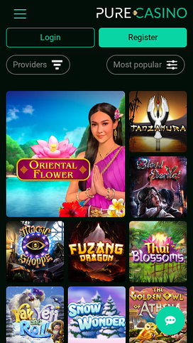 PureCasino Mobile Games