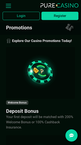 PureCasino Mobile Promotions