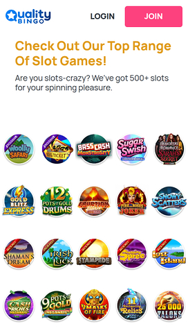 Quality Bingo Mobile Games