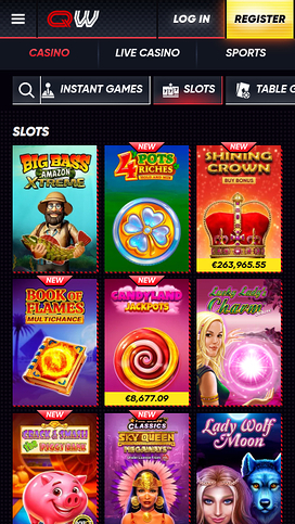 Quickwin Casino Mobile Games