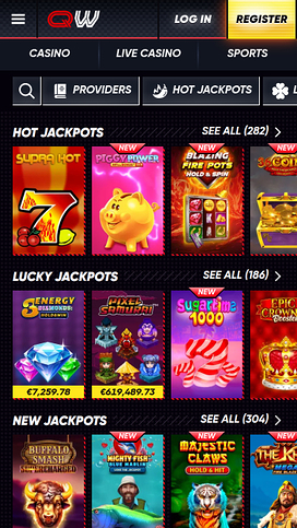 Quickwin Casino Mobile Jackpot