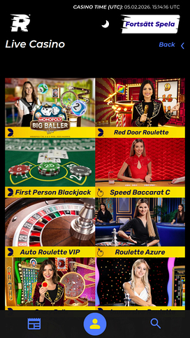 Race Casino Mobile Live Dealer
