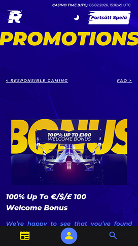 Race Casino Mobile Promotions