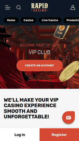 Rapid Casino Mobile VIP Program