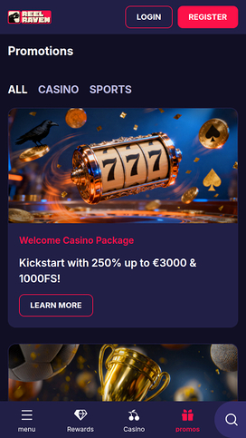 ReelRaven Casino Mobile Promotions