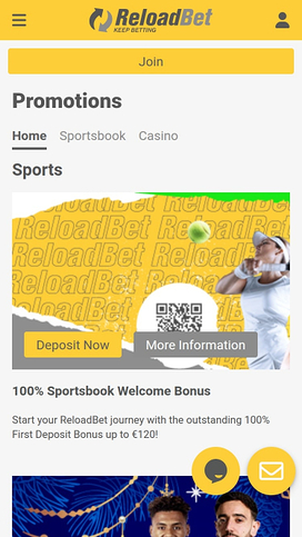 ReloadBet Casino Mobile Promotions