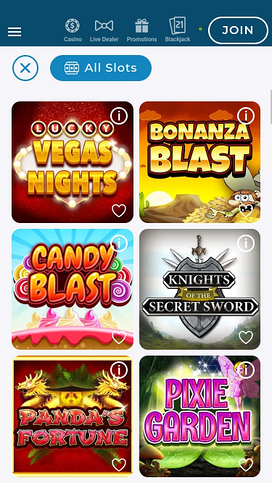 Resorts Casino Mobile Games