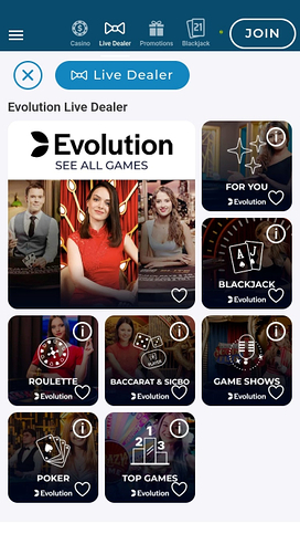 Resorts Casino Mobile Live Dealer