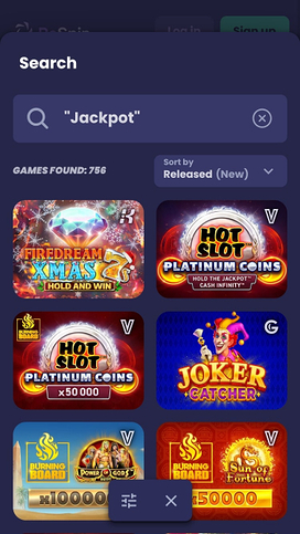 ReSpin Casino Mobile Jackpot
