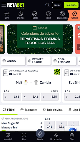 RetaBet Mobile Sports