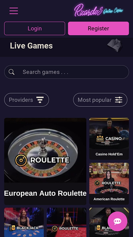 Ricardos Casino Mobile Live Dealer