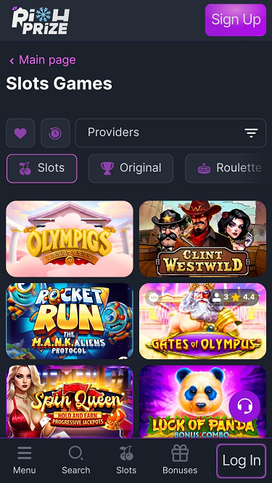 RichPrize Casino Mobile Games