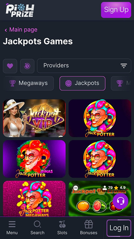 RichPrize Casino Mobile Jackpot
