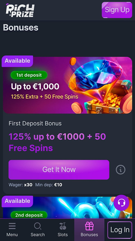 RichPrize Casino Mobile Promotions