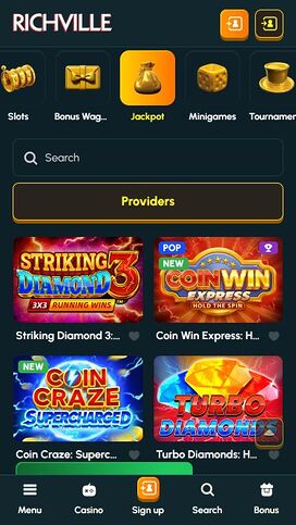 Jackpot móvil del casino Richville