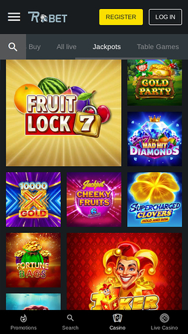 Robet247 Casino Mobile Jackpot
