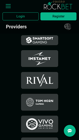 Rockbet Casino Mobile Game Developers